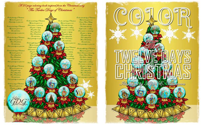 GDG “Color the Twelve Days of Christmas” by Alfred E. Villanueva