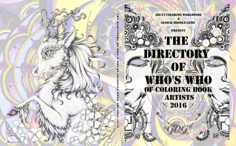GDG The Directory of Who’s Who of Coloring Book Artists 2016 / Janeska Wijngaard